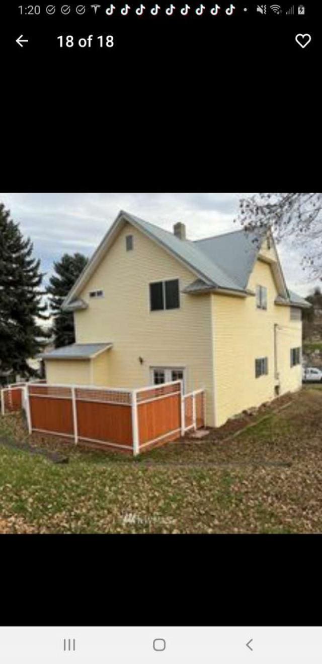 view of rear view of house