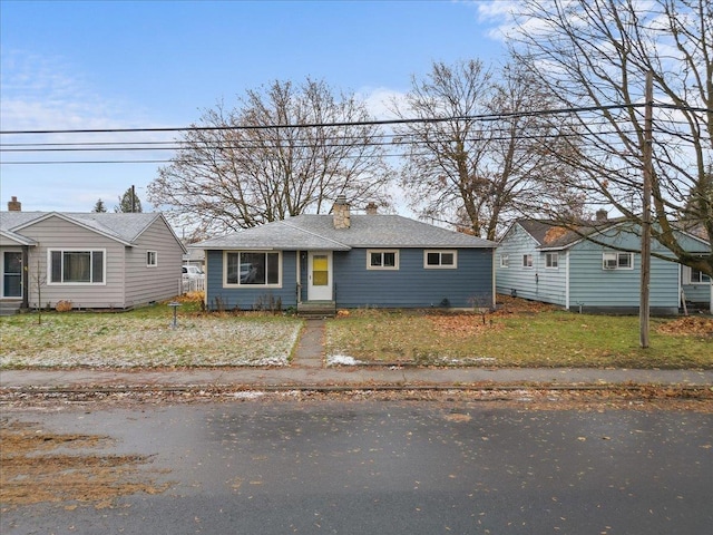 view of bungalow-style home