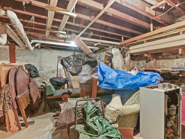 miscellaneous room featuring concrete flooring