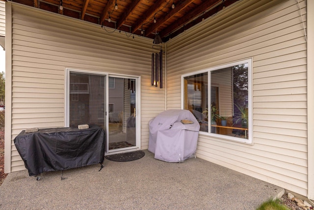 view of patio / terrace with grilling area