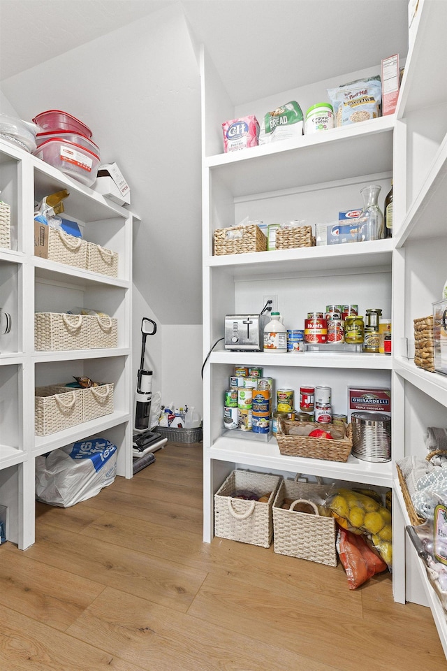 view of pantry