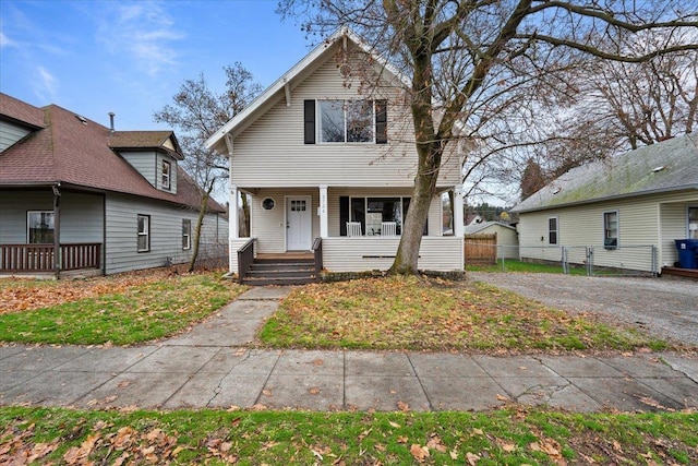 view of front of house