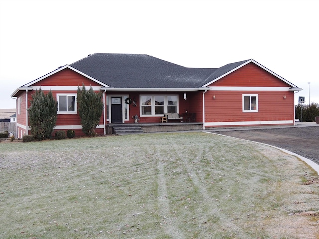 view of ranch-style house