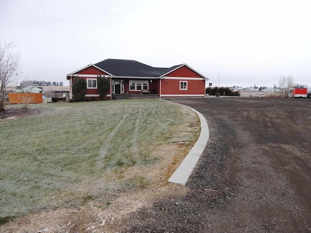 view of ranch-style house