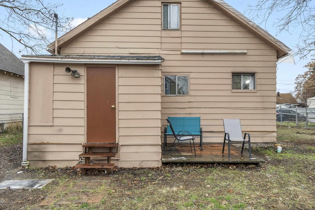 view of back of house