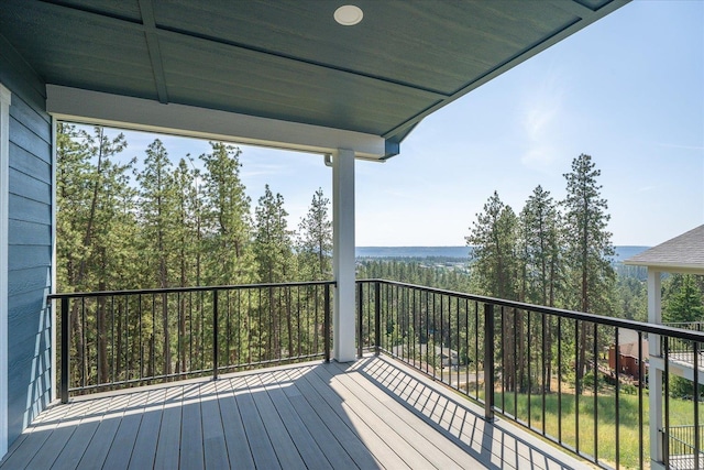 4217 W Tolliver Ct, Spokane, WA 99208 - view of wooden terrace