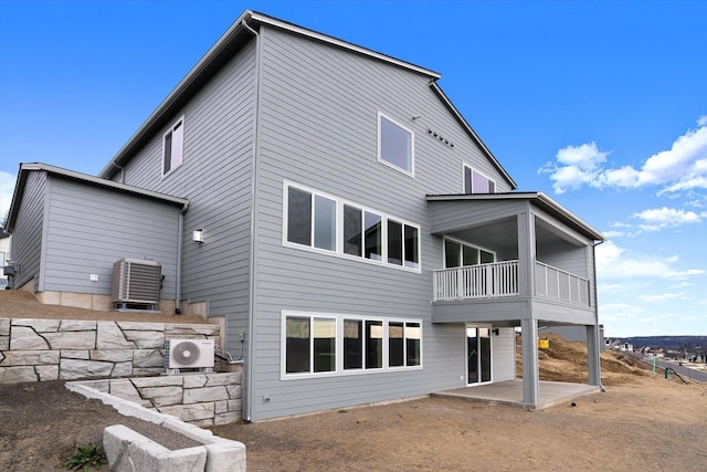 4706 W Lex Ave Lot 5, Spokane, WA 99208 - back of property featuring a balcony and a patio