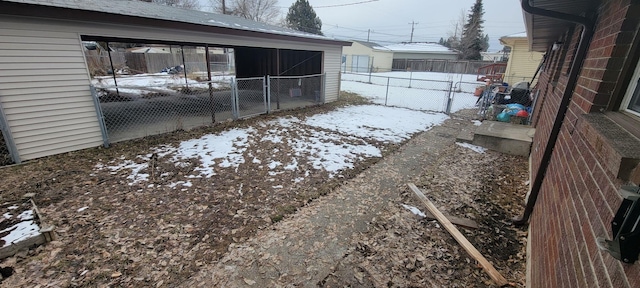 6408 N Normandie St, Spokane, WA 99208 - view of snowy yard