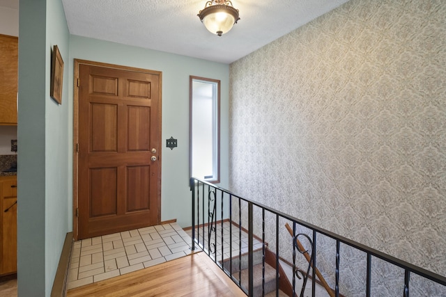 entryway featuring light hardwood / wood-style flooring