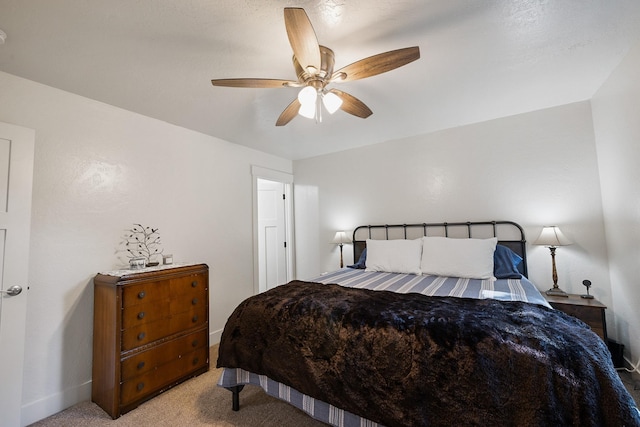 1323 E Deerhaven Ave Dalton Gardens, Dalton Gardens, Coeur D Alene, ID 83815 - carpeted bedroom featuring ceiling fan