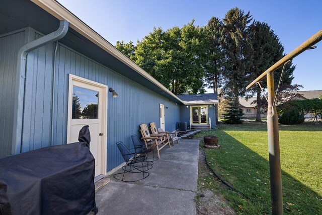 1323 E Deerhaven Ave Dalton Gardens, Dalton Gardens, Coeur D Alene, ID 83815 - view of patio / terrace featuring area for grilling and central air condition unit