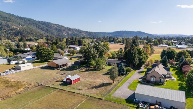 1323 E Deerhaven Ave Dalton Gardens, Dalton Gardens, Coeur D Alene, ID 83815 - aerial view featuring a mountain view