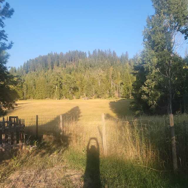 view of local wilderness featuring a rural view