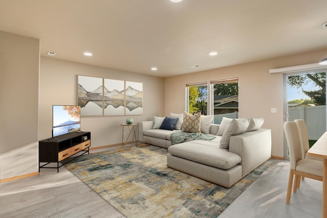 view of living room