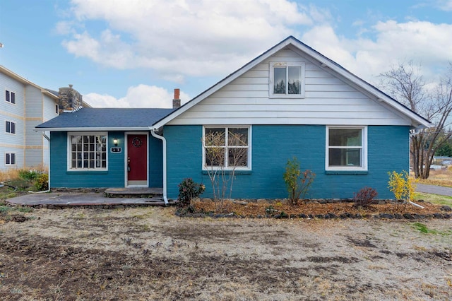 view of bungalow-style home