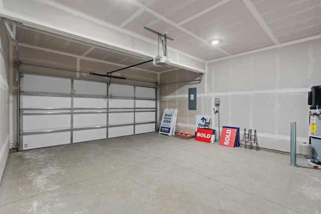 3122 N Glenrose Rd, Spokane, WA 99217 - garage with electric panel and a garage door opener