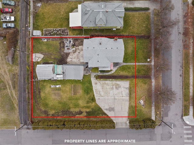 drone / aerial view