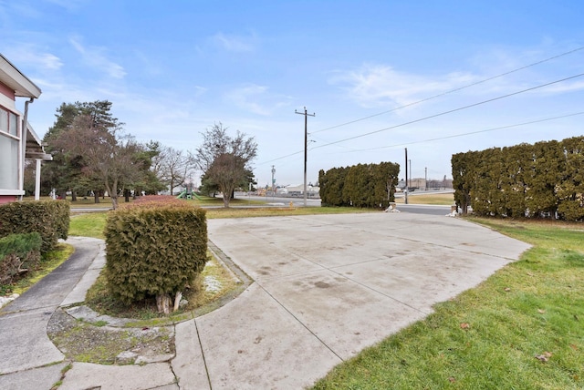 view of yard