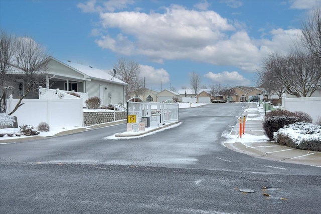 view of road