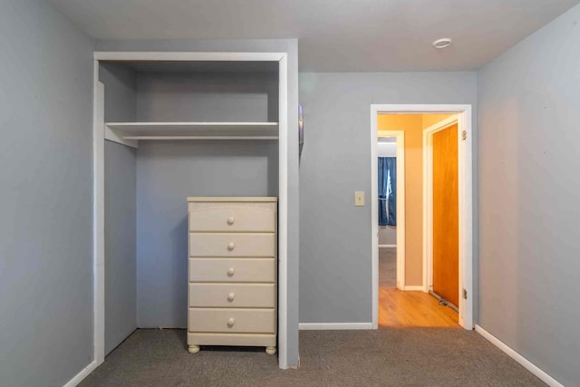 view of closet