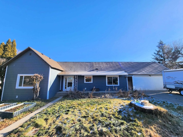 view of ranch-style home