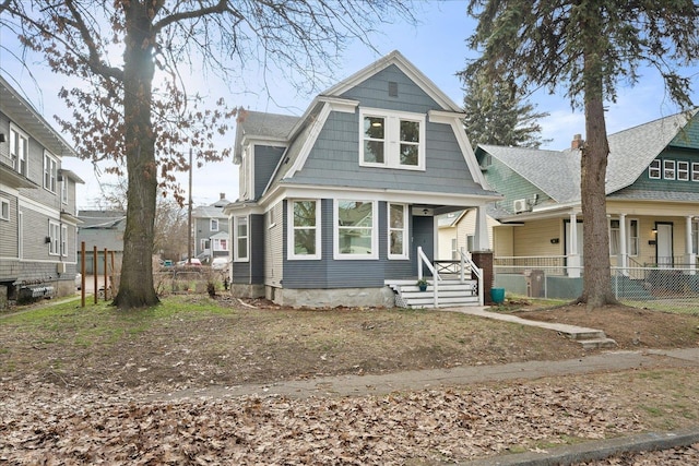 view of front of house with covered porch