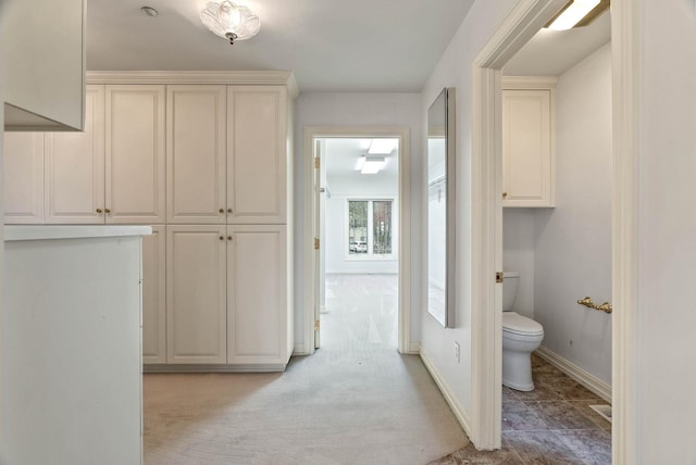 bathroom featuring toilet