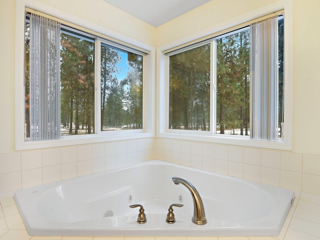 bathroom with plenty of natural light