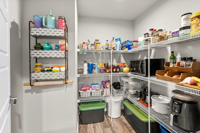 view of pantry