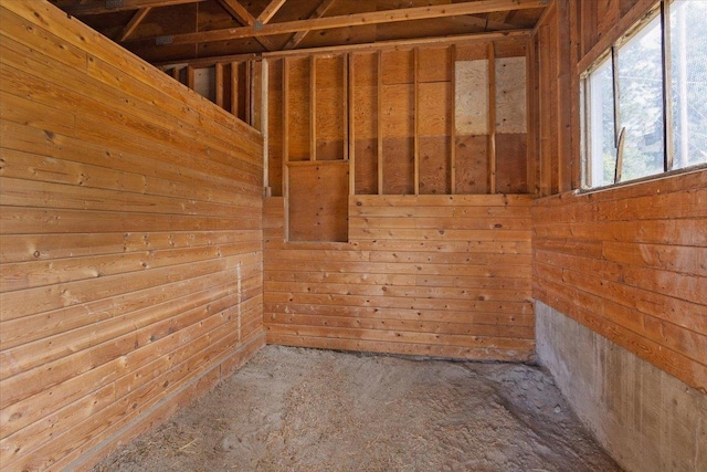 view of horse barn