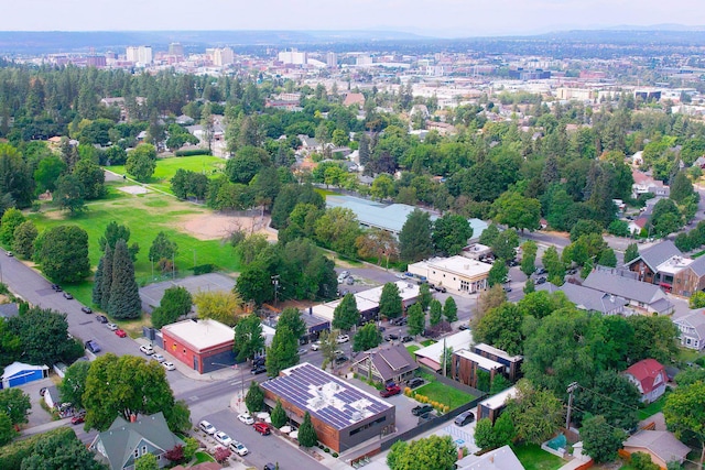 aerial view