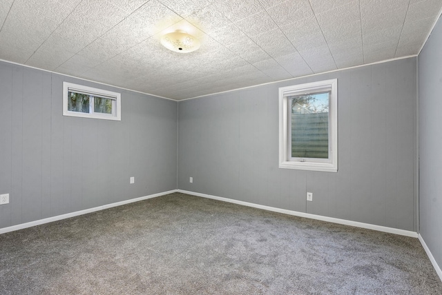 empty room with carpet floors