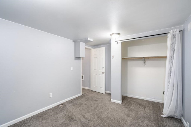 12409 E Olive Ave, Spokane Valley, WA 99216 - unfurnished bedroom featuring carpet, baseboards, and a closet