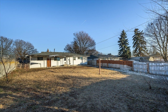 view of back of house