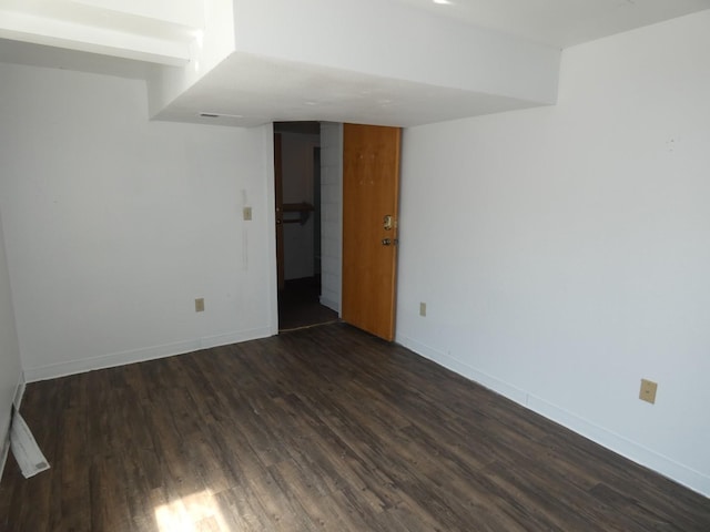 706 2nd St, Cheney, WA 99004 - empty room with dark wood-type flooring