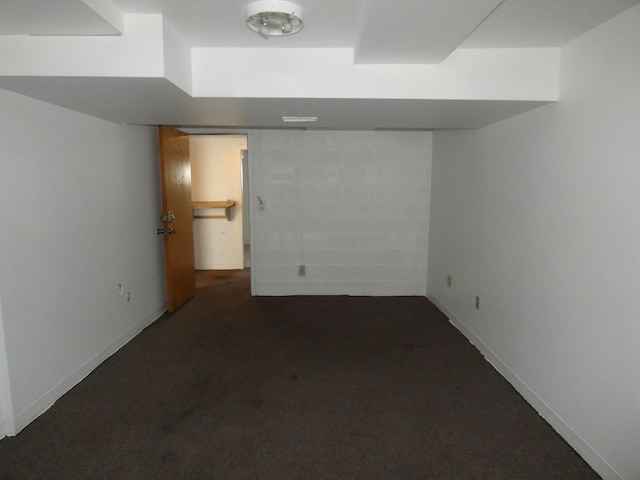 706 2nd St, Cheney, WA 99004 - basement featuring dark colored carpet