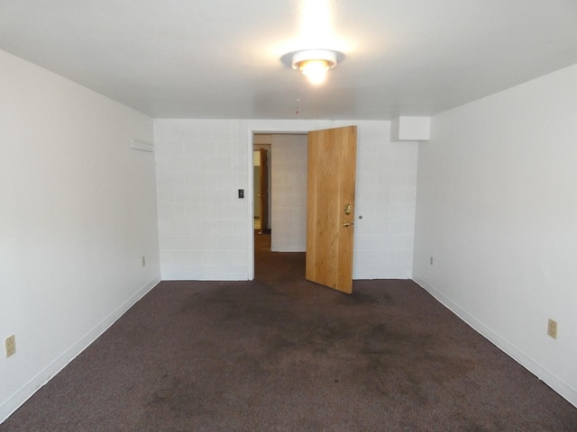 706 2nd St, Cheney, WA 99004 - empty room featuring dark colored carpet