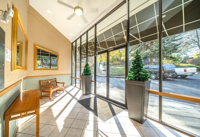 view of building lobby