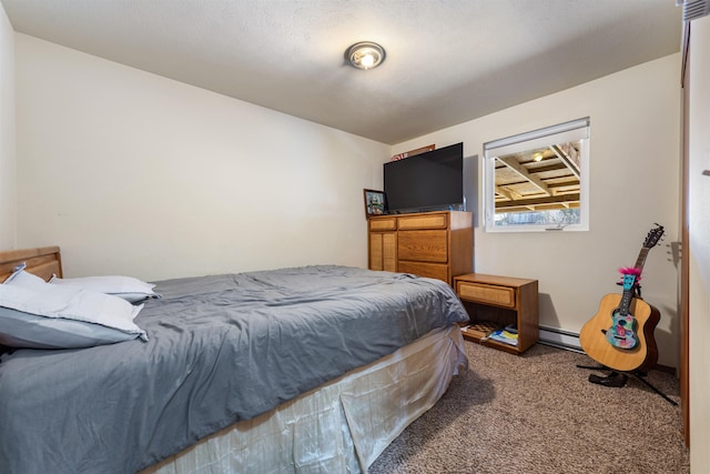 bedroom with carpet flooring