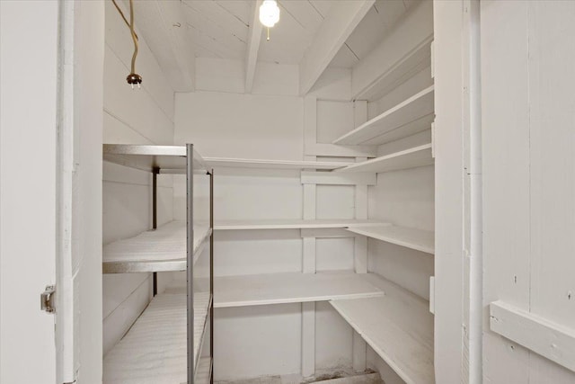 view of pantry