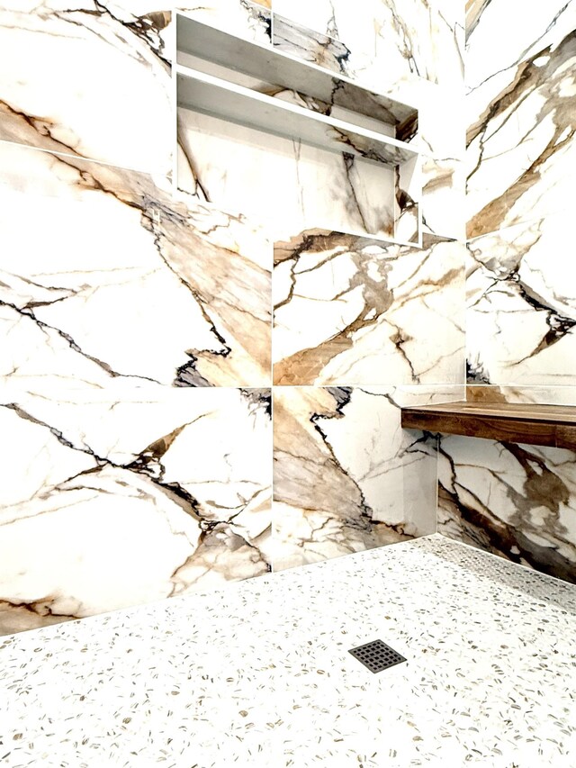 room details with a shower