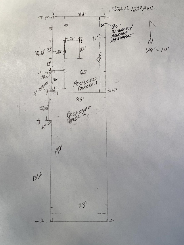 1130X E 12th Ave, Spokane Valley WA, 99206 land for sale