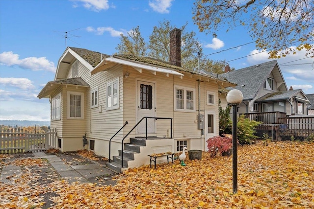 view of back of house