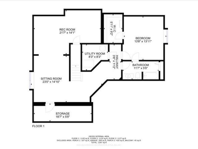 854 S Shelley Lake Ln, Spokane Valley, WA 99037 - view of layout