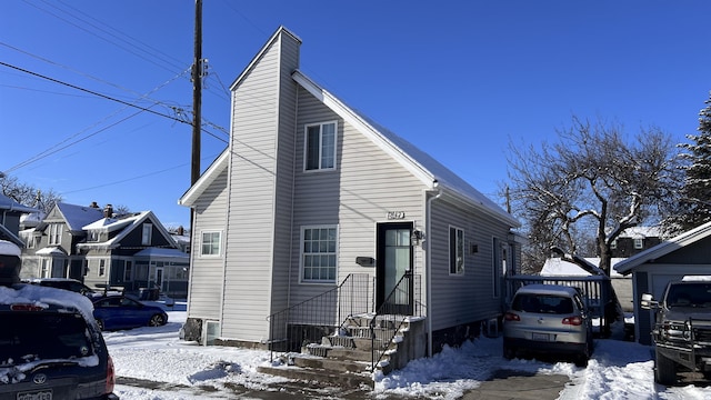 view of front of house