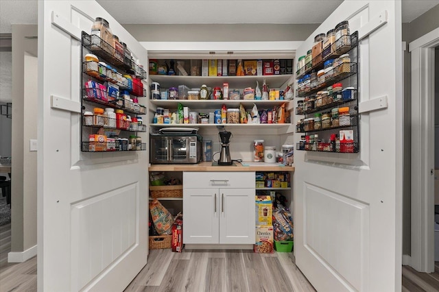 view of pantry