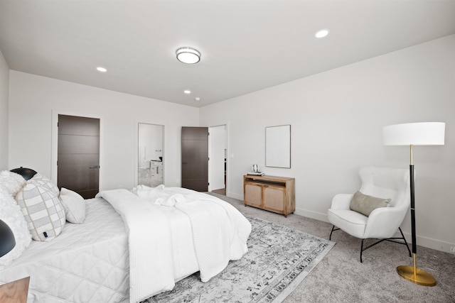 914 E Deer Park-Milan Rd, Deer Park, WA 99006 - carpeted bedroom featuring baseboards and recessed lighting
