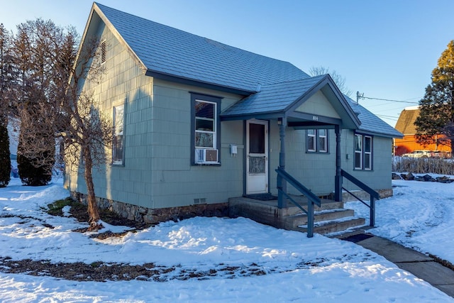 view of bungalow-style house