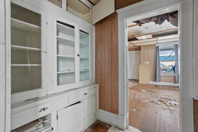 interior space featuring hardwood / wood-style flooring