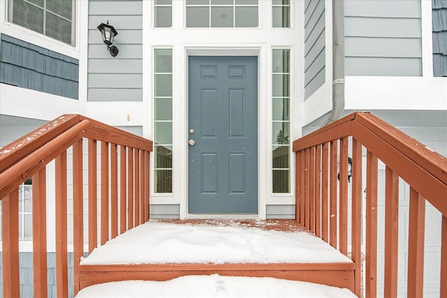 view of property entrance